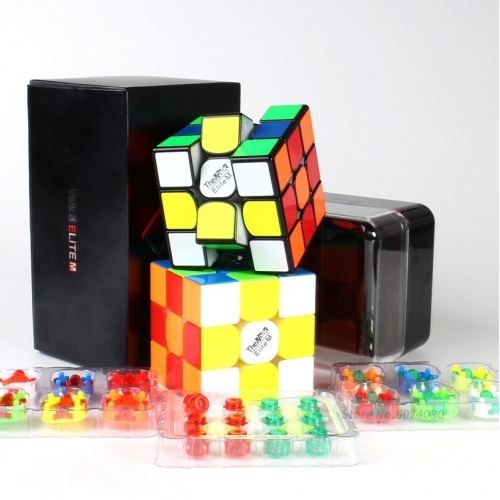 Comprá Cubo Rubik Qiyi Valk 3x3 Elite Magnético Stickerless
